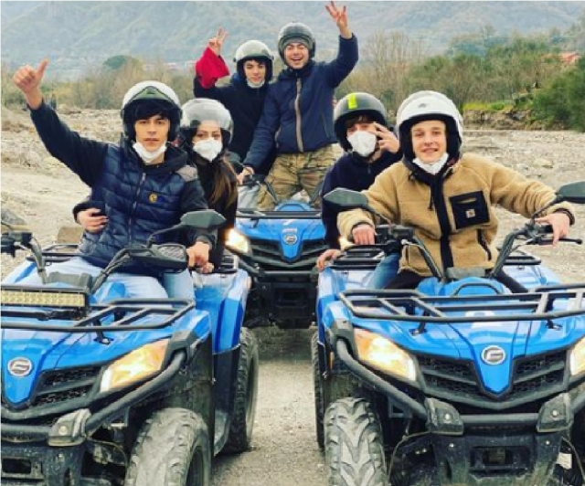 quads con amigos en el Etna 