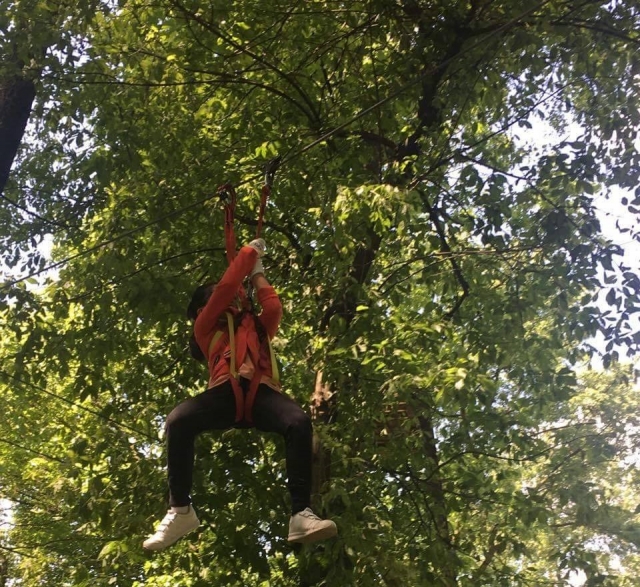 fun at the adventure park 