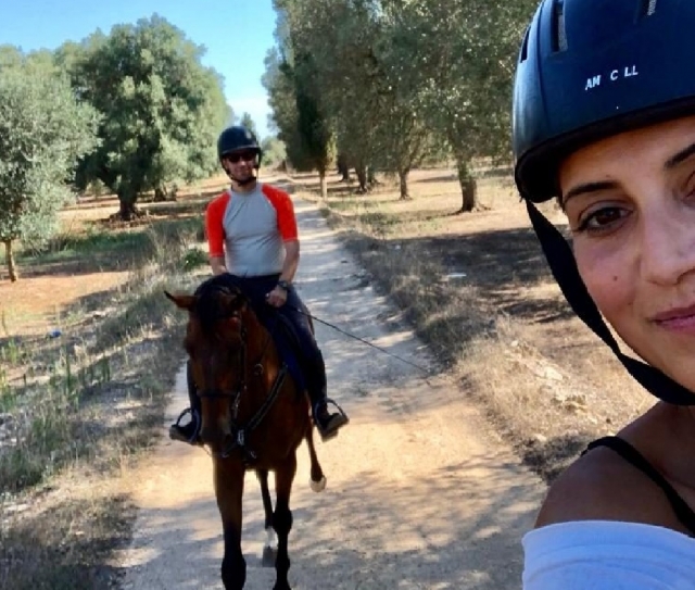 a cavallo ad oria