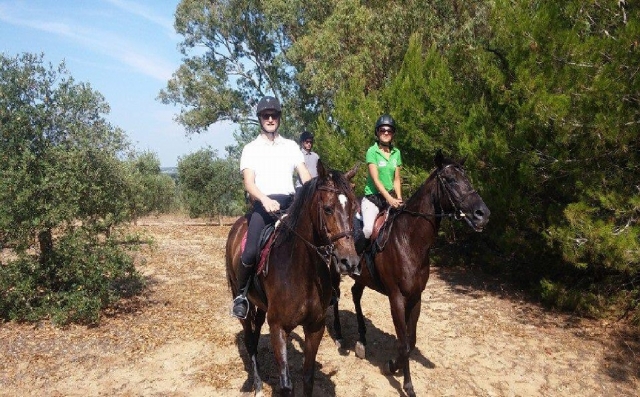 cavalcando a oria
