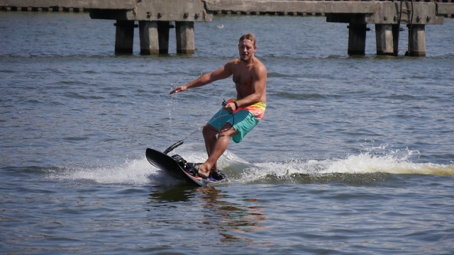  man who loves jetsurfing 