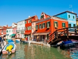Passeio de lancha para crianças Murano Burano Torcello 4h