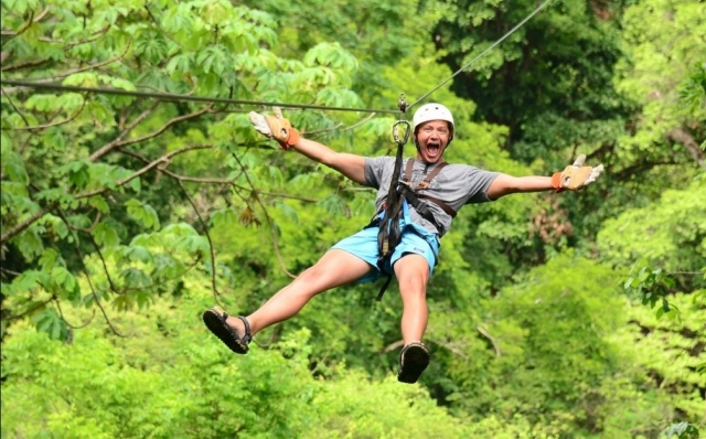  zipline in the adventure park