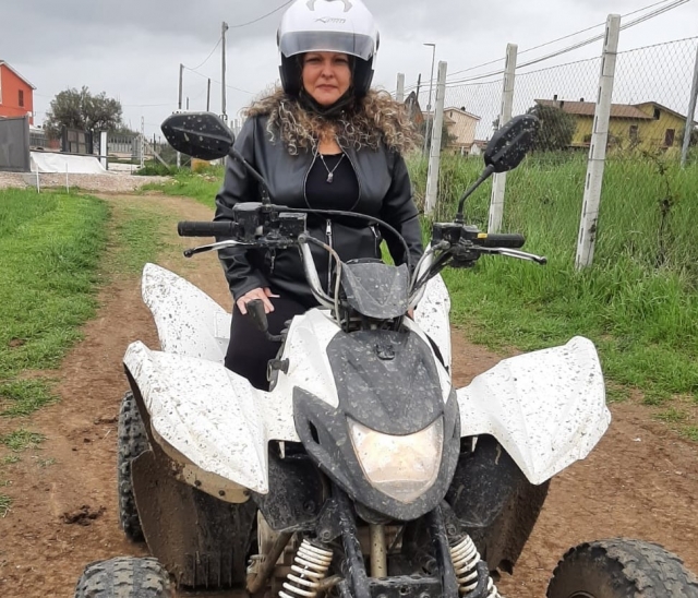  Auf einem Quad 