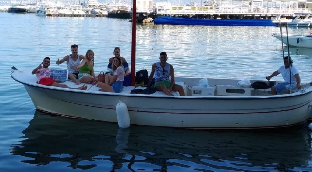 Boot für die Familie 