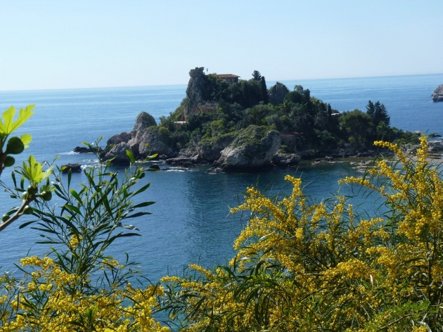 Vista su Taormina