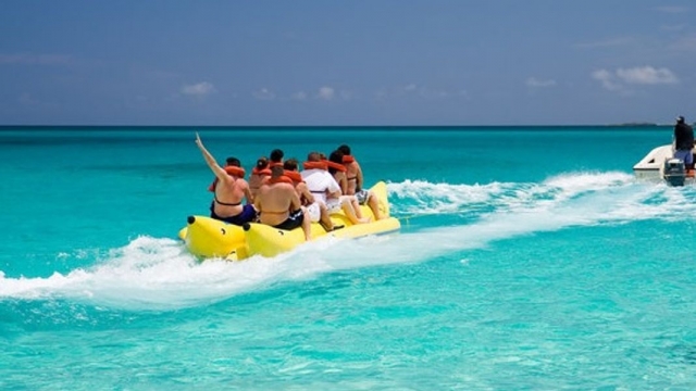 si va in banana boat