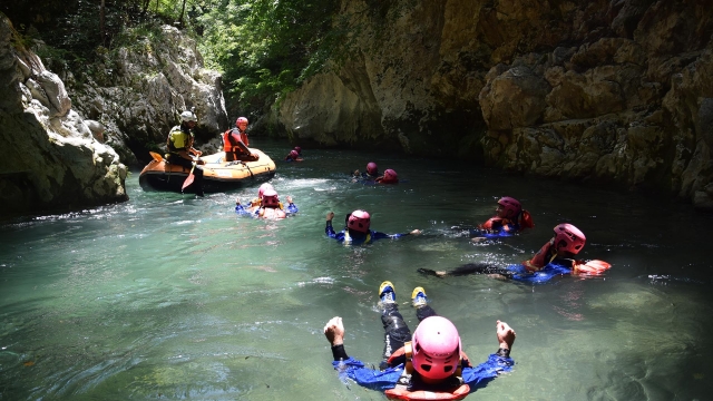 facendo rafting