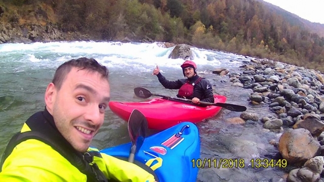 in kayak 