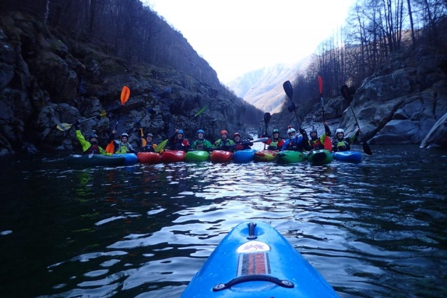 kayak sul fiume sesia