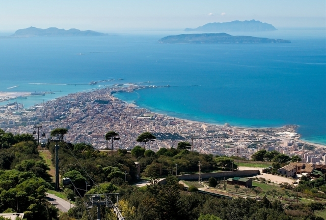 vista de Trapani 
