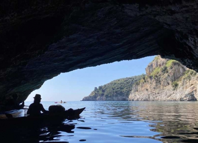  in a kayak