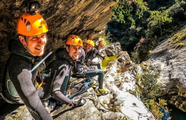 canyoning entre amis 