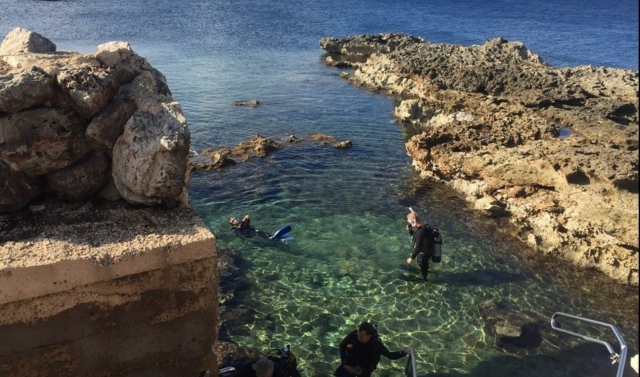  Tauchgang in Castellammare 