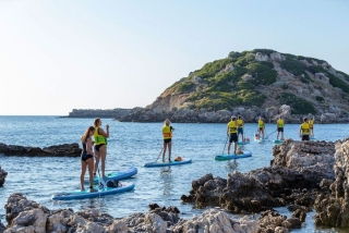 Excursão Sup com caminhada em Cetara 3 horas