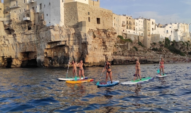 escursione in sup