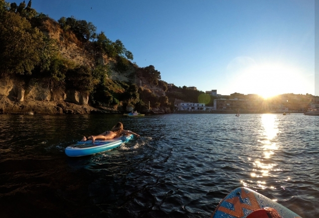  in the middle of the sea of Bacoli