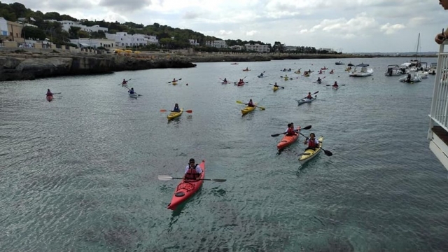  Excursión en kayak, Nardò 