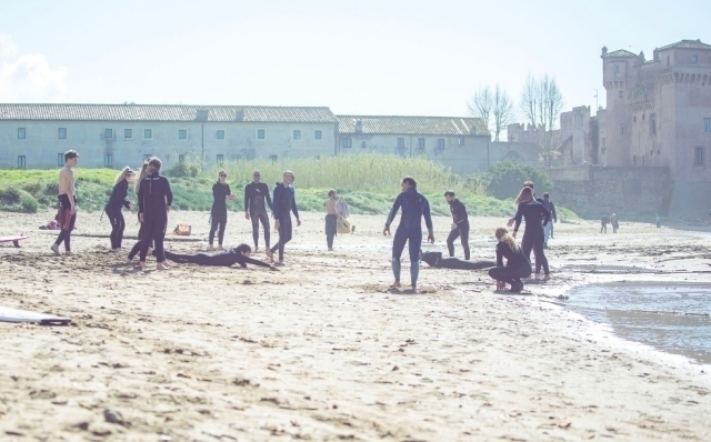 lezione di surf
