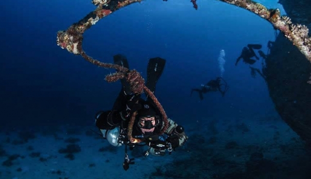 open water diving 