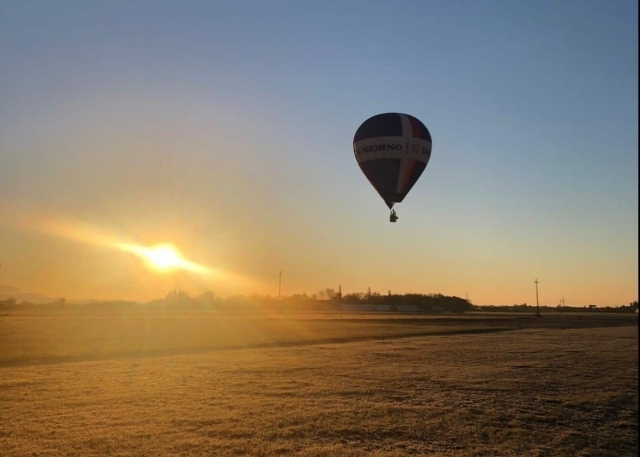 volo all'alba