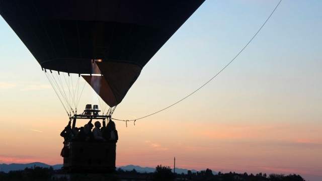 Volo in mongolfiera in gruppo