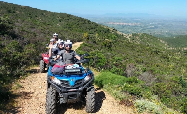 escursione in quad