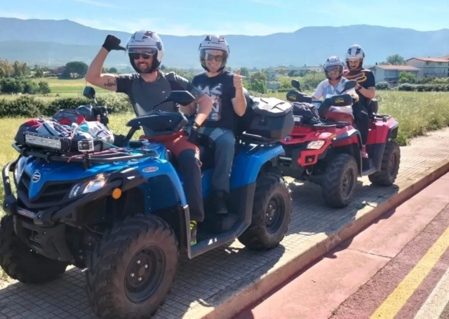 divertirsi in quad