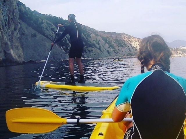 escursione in kayak