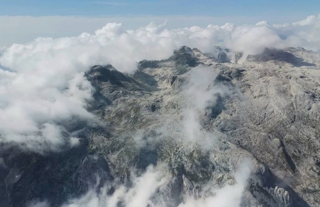 in the midst of the clouds 