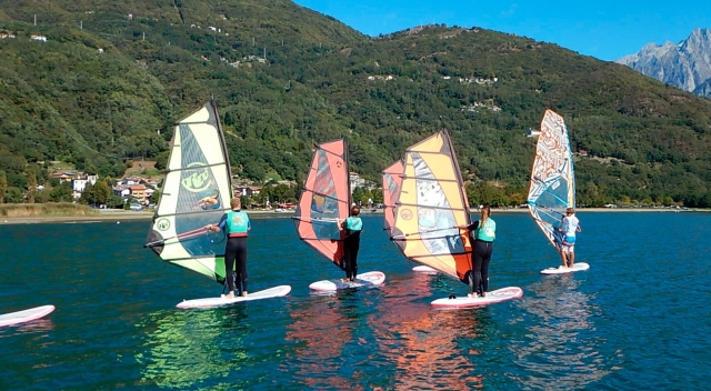 lezione di windsurf