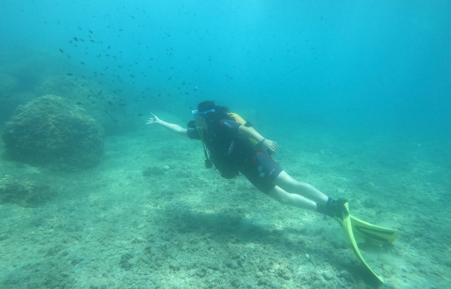  nadar bajo el agua 