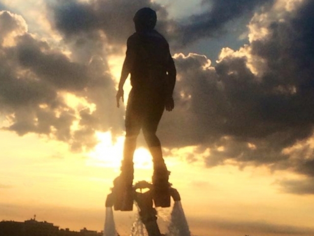  Flyboard-Fliegen