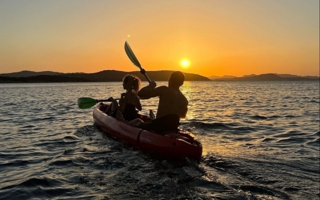 Excursão do pôr -do -sol 