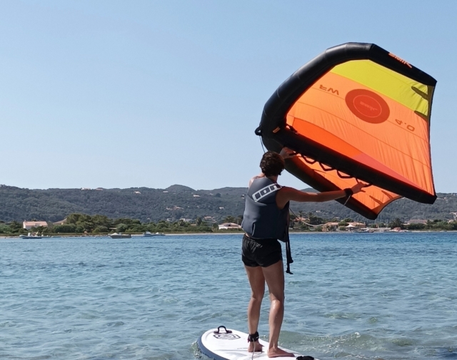  Spaß beim Winfsurfen