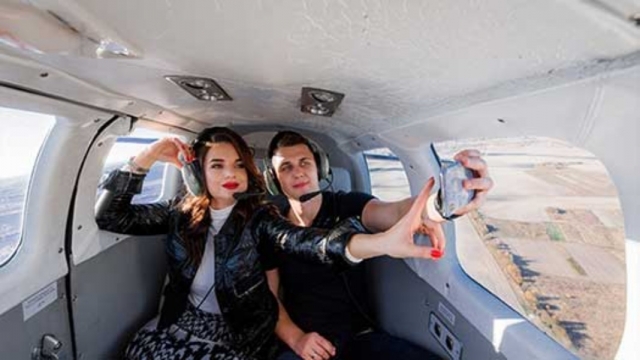 Un selfie di coppia