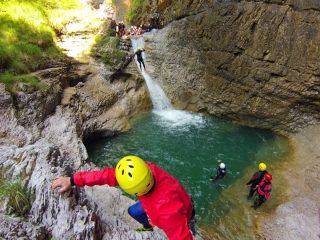 Canyoning em Val Maor 2 horas e 30 minutos