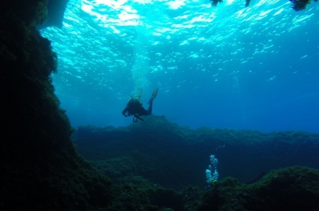  au milieu de la mer 