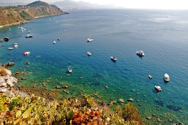 The coast of Milazzo 