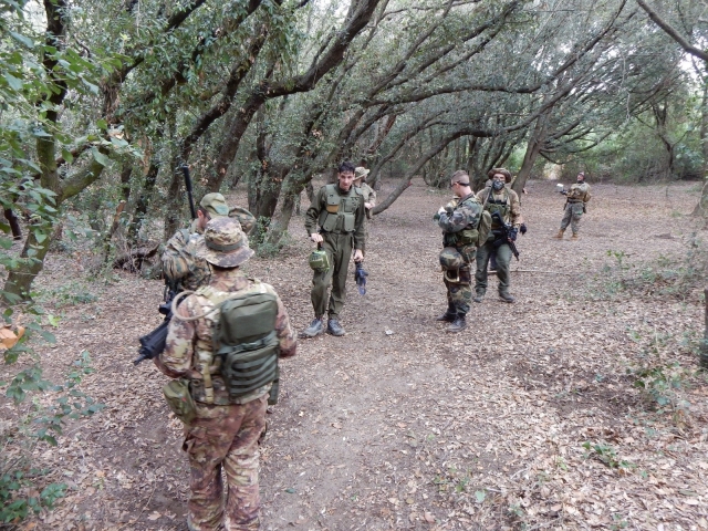  Teilnehmer beim Airsoft-Match 