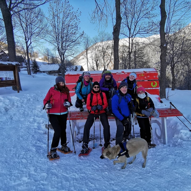 I nostri escursionisti verso Val Vermenagna