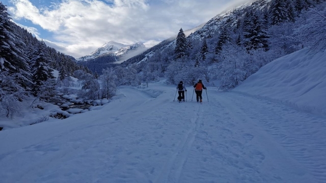lungo il percorso che ci porterà a Capanna chiara