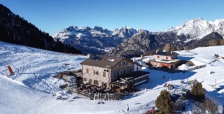 20' snowmobile tour + starter + first course, Predazzo