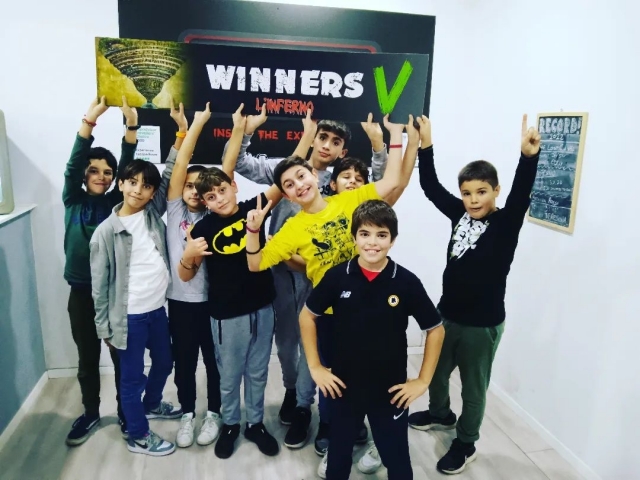  Os vencedores da nossa sala de fuga 