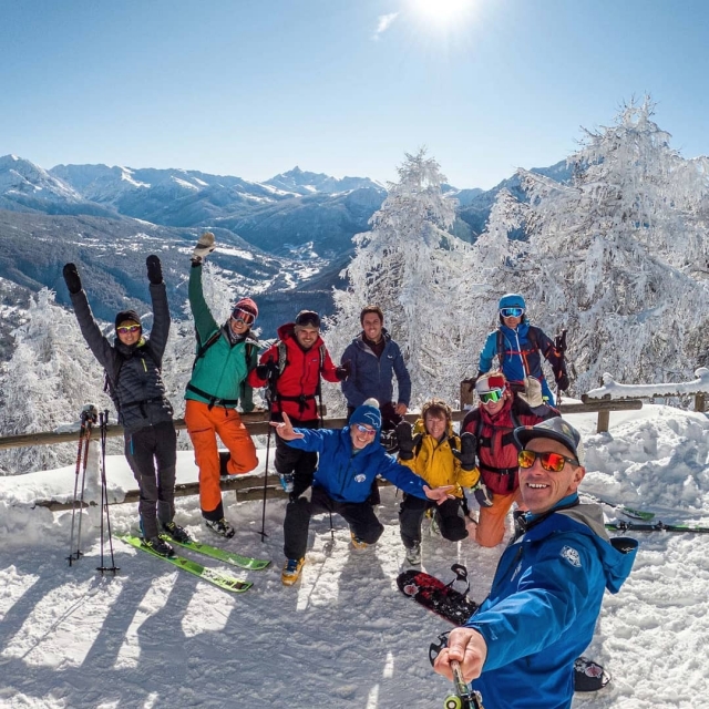  ski mountaineering lesson