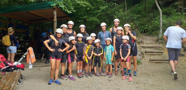 ready for canyoning 