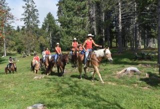 Horseback riding tour for experts Valle dei Laghi 2h