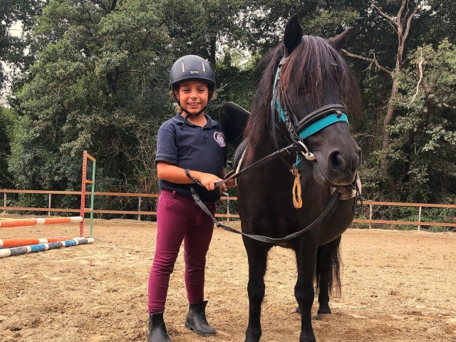 Passeggiata pony Campagnano di Roma bambini 1:30h