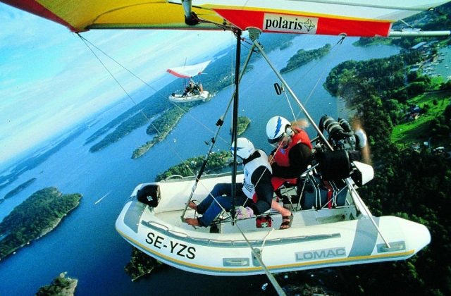 Flying dinghy 