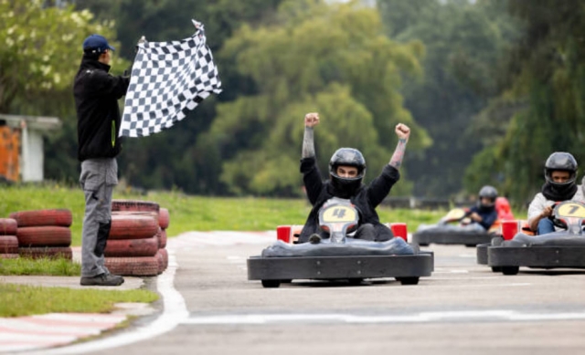 the winner of the race 